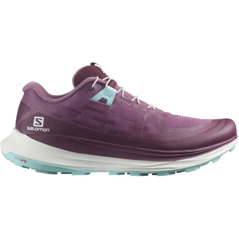 Sapatilhas Trail Running Salomon Ultra Glide Feminino Bordeaux | PT O83645